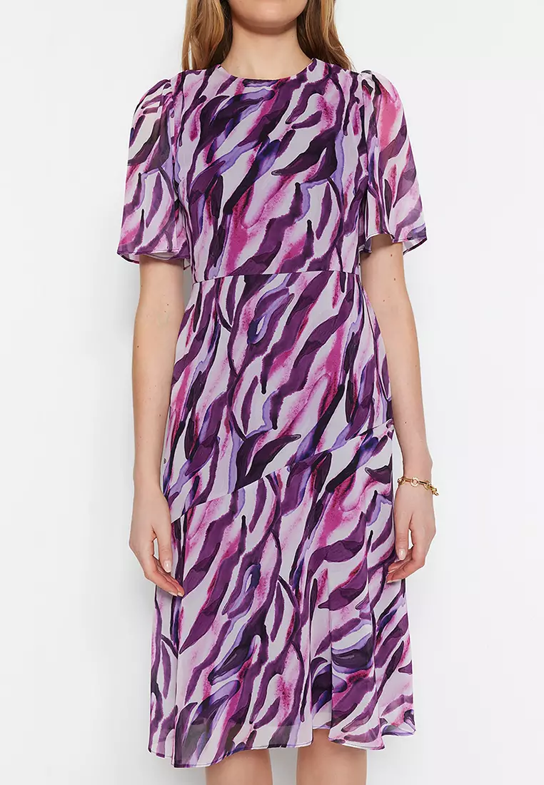 Floral Print Woven Dress