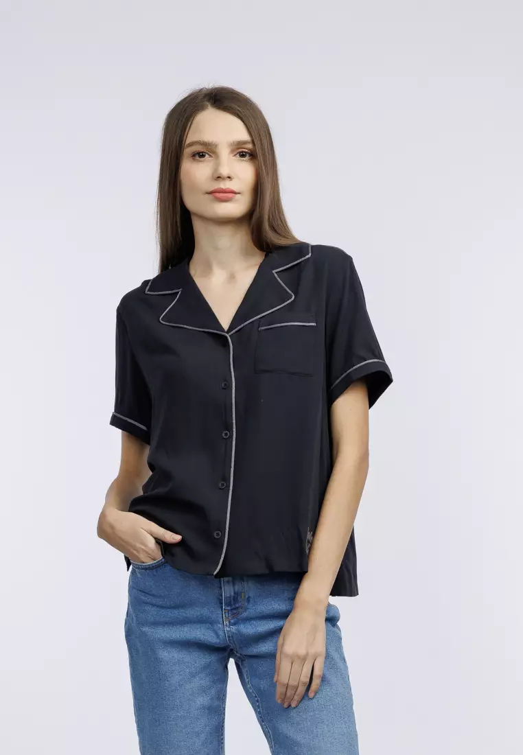 Harley-Davidson Club Crew Contrast Piping Shirt