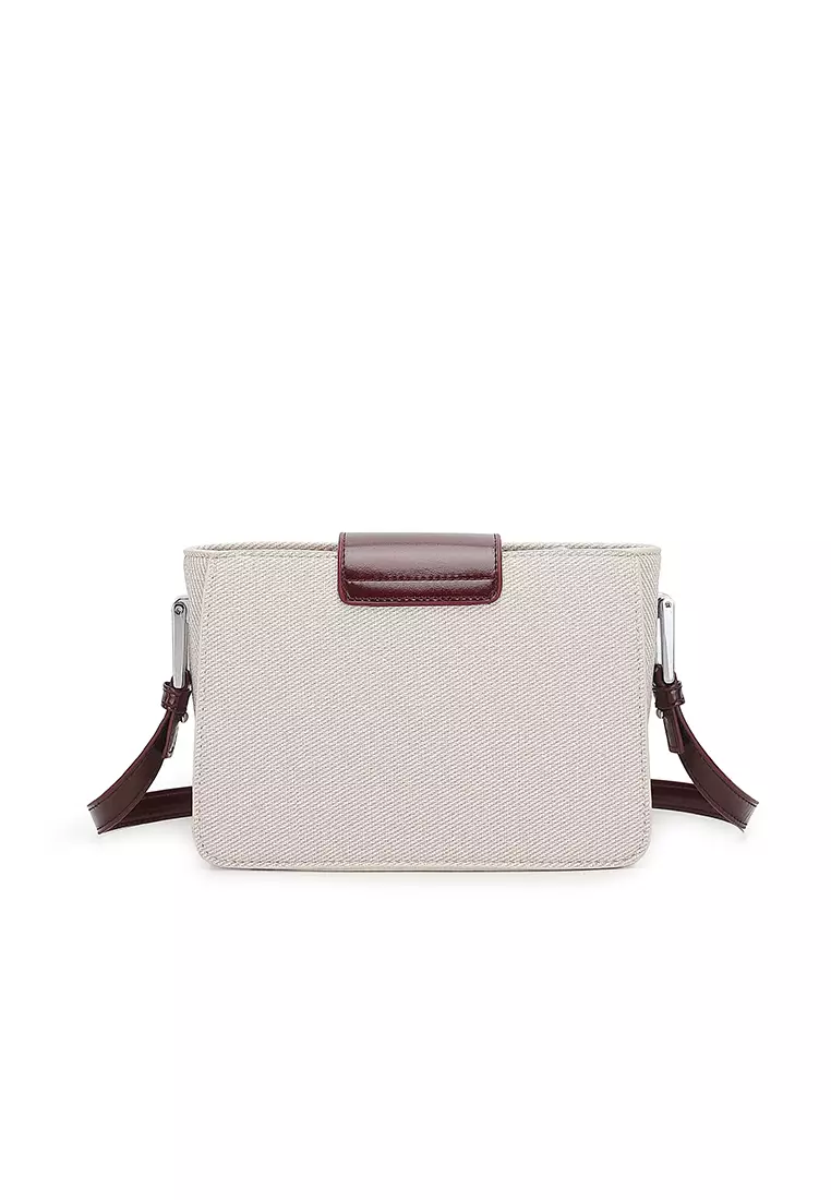 Women's Sling Bag / Crossbody Bag / Shoulder Bag (Tas Selempang Wanita / Tas Bahu Wanita) - Putih