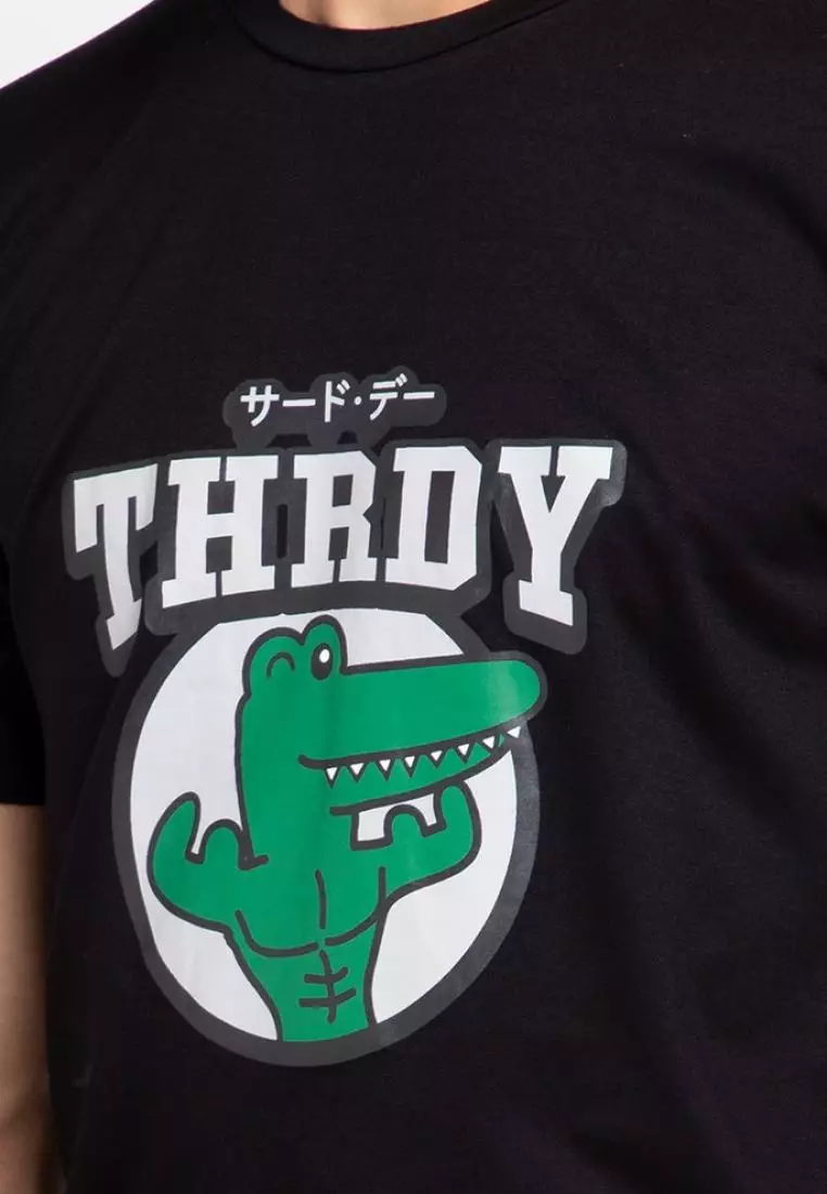 MTF12 draco thrdy ever blk kaos pria Hitam