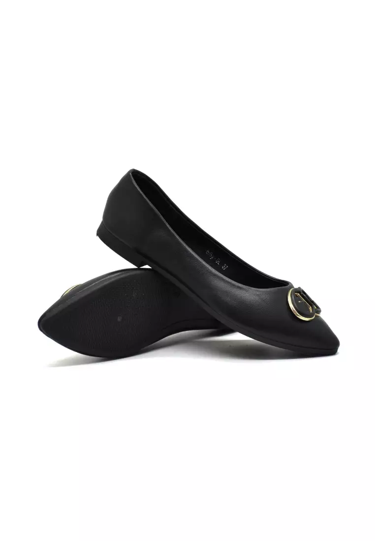 Carvil Sepatu Wanita Silky-SL Black