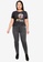 Only CARMAKOMA grey Plus Size Minnie And Mickey Christmas Tee 45DE8AAFDC73A0GS_4