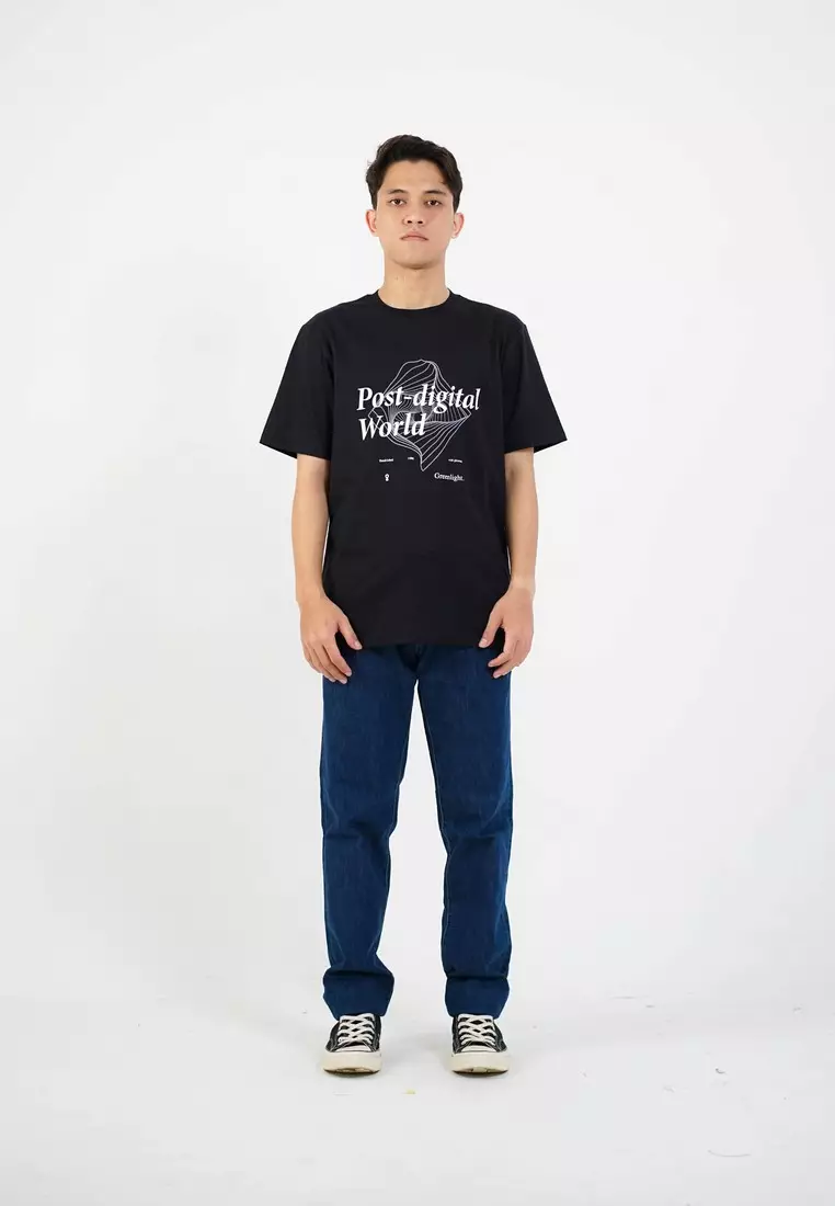 Greenlight Men's T-Shirt Short Sleeve Regular Fit Cotton Post OL-C290325