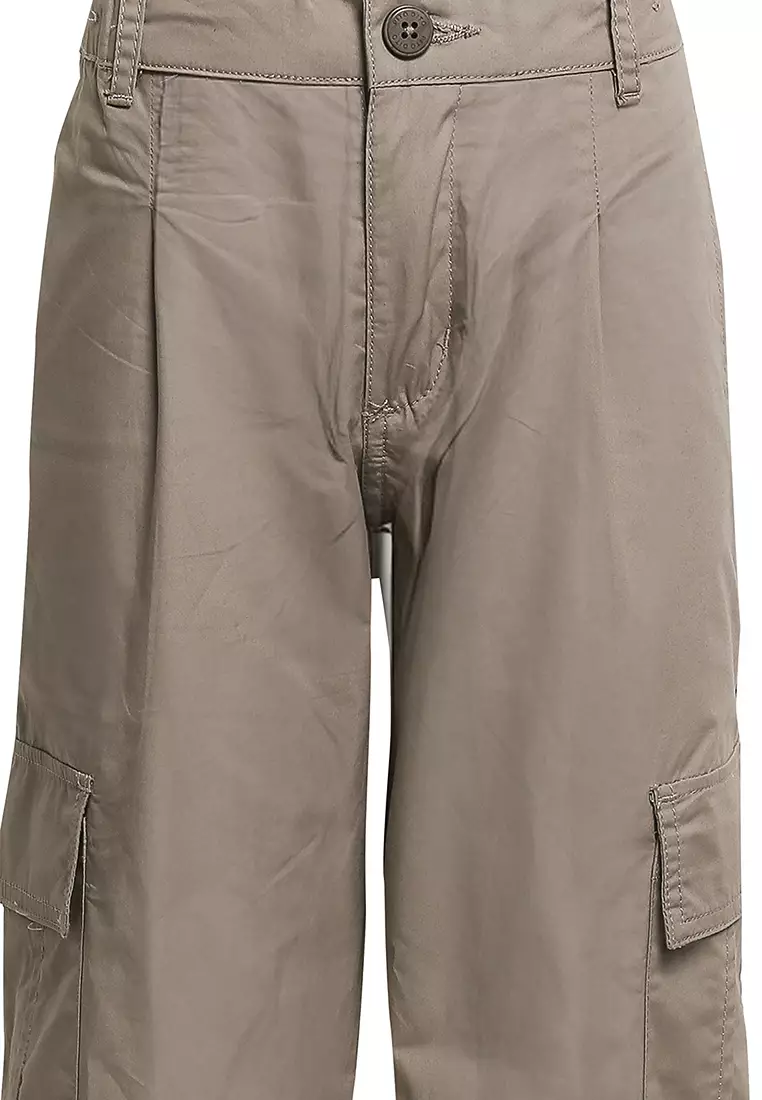 Pito Dito Boy Tejera Celana Panjang Cargo Anak Coklat