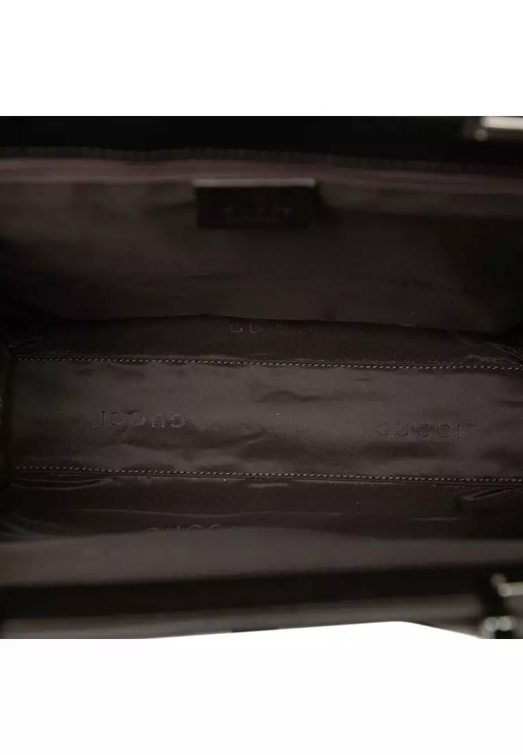 Pre-Loved Gucci Gg Canvas Jackie Handbag