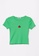 LC WAIKIKI green Crew Neck Embroidered T-Shirt DB1B9AA3D44F2BGS_6