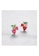 Rouse silver S925 Natural Flower Stud Earrings 7CC49AC3C614F8GS_5