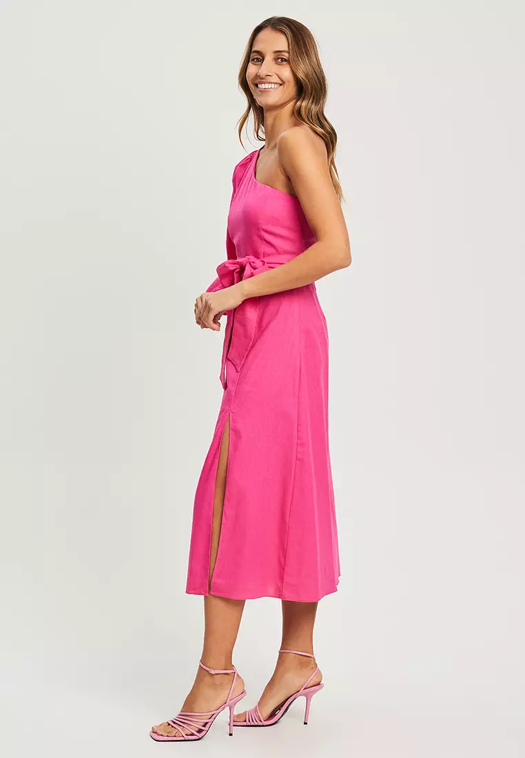 knee length dresses for ladies Josette Midi Dress  Sapphire Boutique
