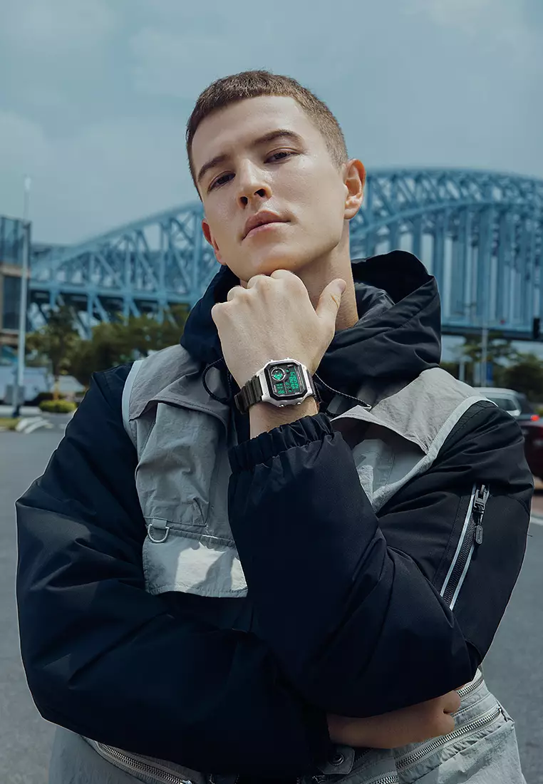 Jam Tangan Pria Digital Pria Olahraga Militer Jam Tangan Analog Anti Air Kasual Jam Tangan Cowok