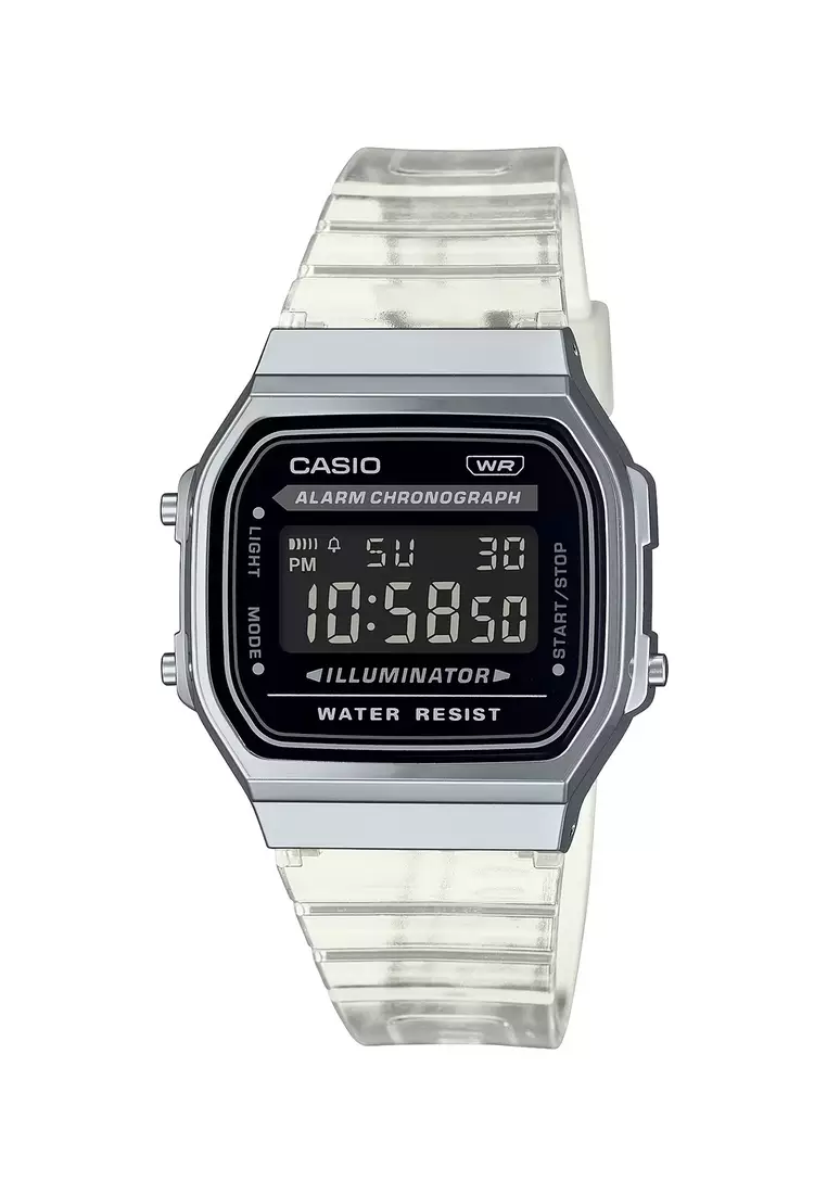 Casio square sale digital watch