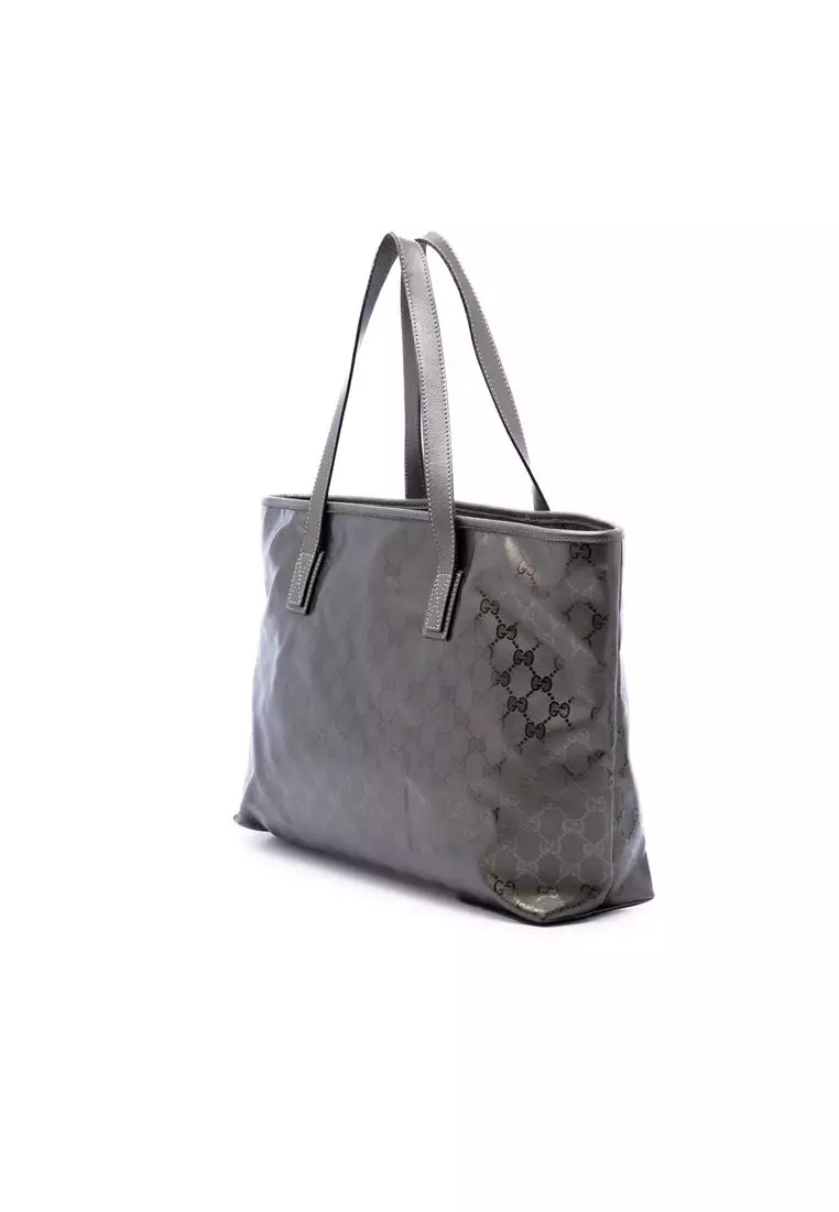 Pre-Loved Gucci Medium Gg Imprime Tote