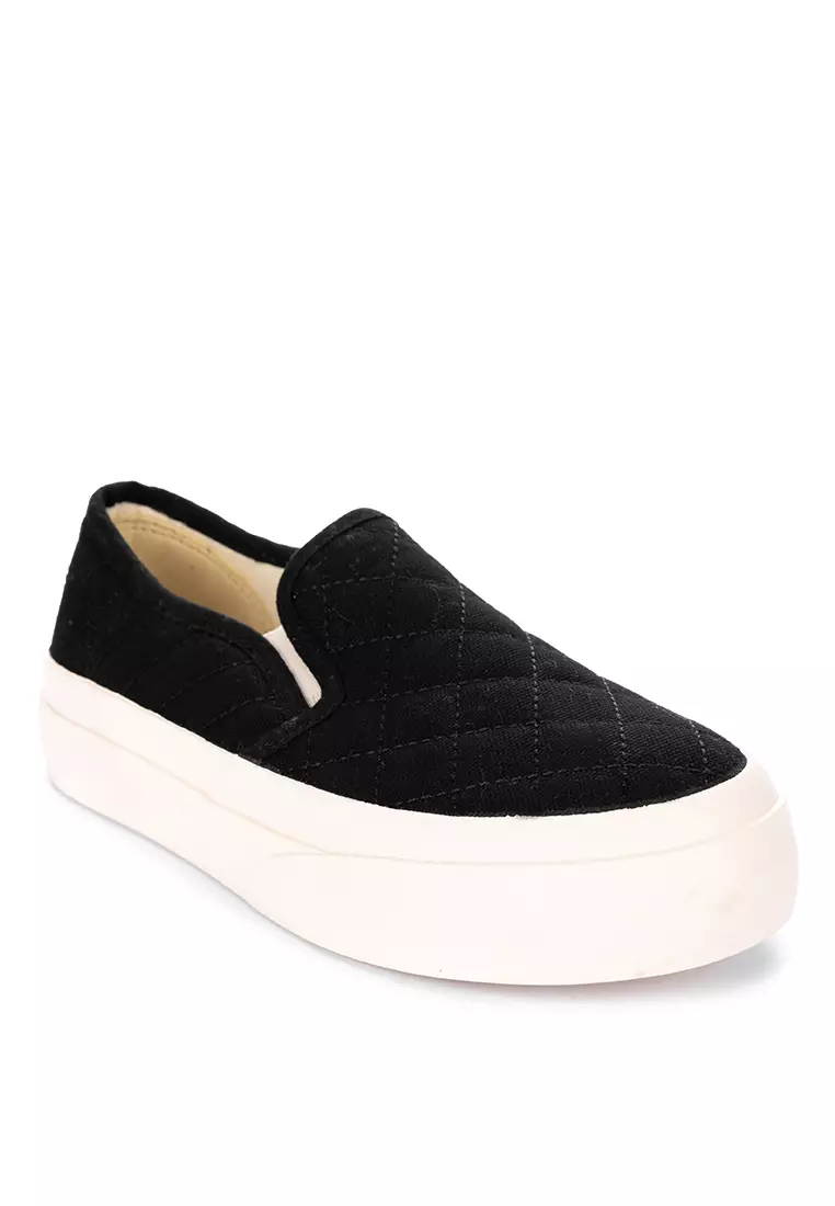 Buy Appetite Shoes Black Slip On Sneakers 2023 Online | ZALORA Philippines