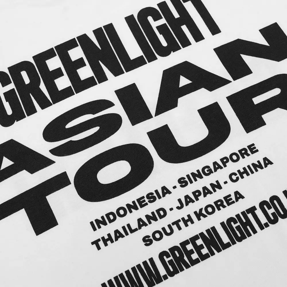 Greenlight Men's T-Shirt Short Sleeve Regular Fit Cotton Logo Script Gino C071224