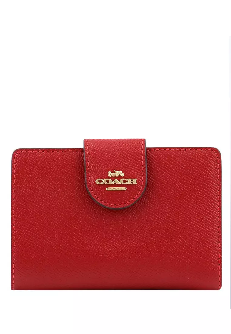 Coach medium size best sale wallet
