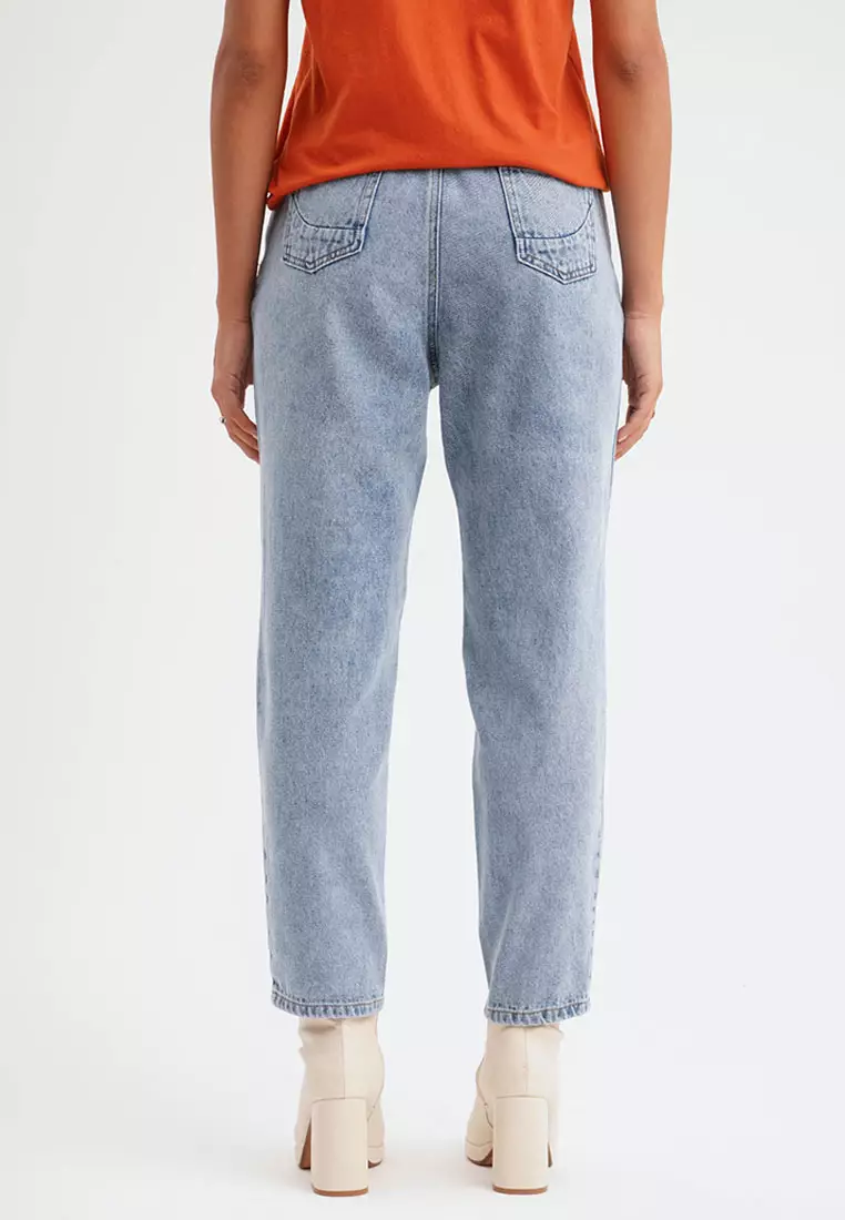 Penshoppe mom jeans discount