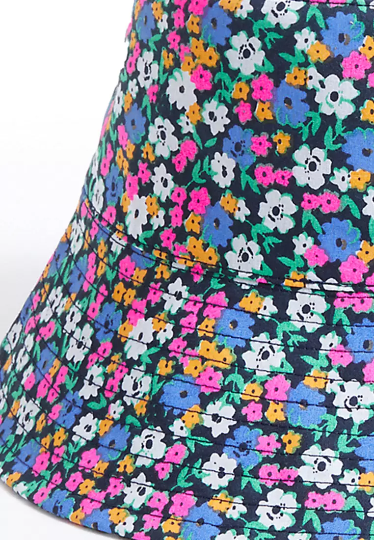 Pure Cotton Animal Print Bucket Hat