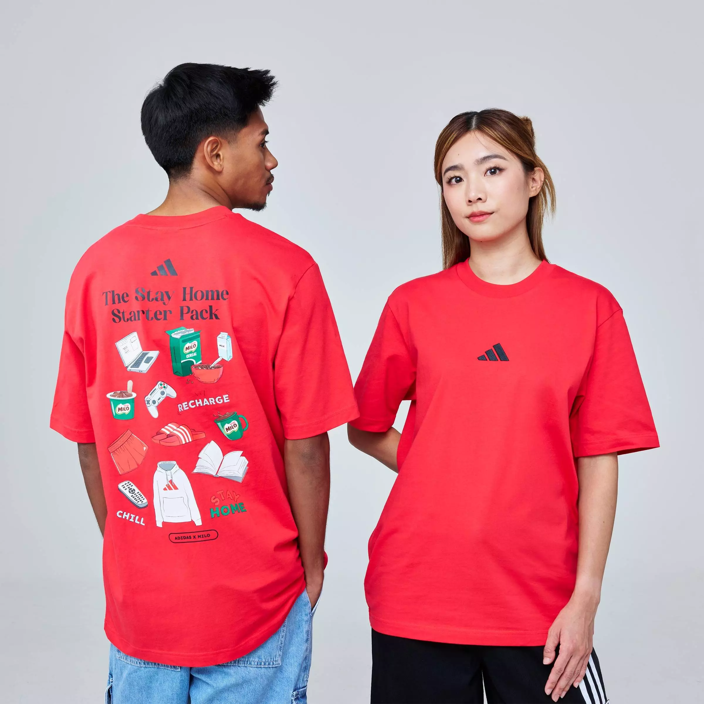 Lifestyle x MILO: The Stay Home Starter Pack Men Red KL1696