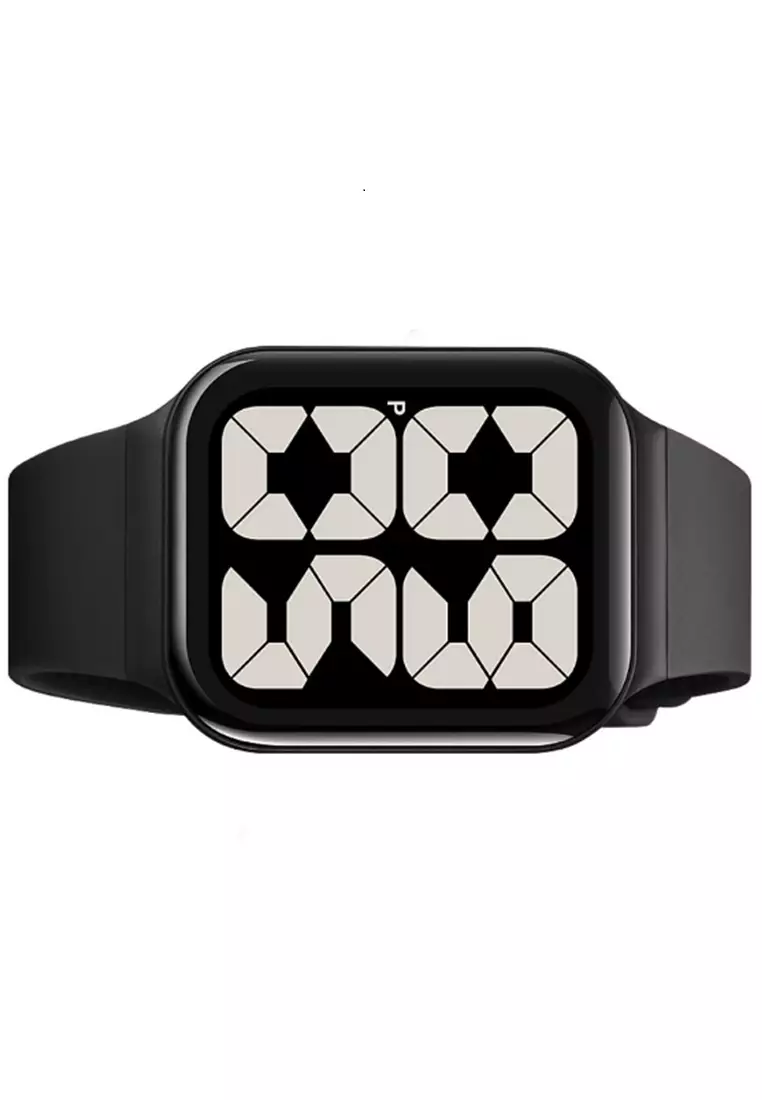 Jam Tangan Digital Pria Waterproof Many Function Strap Tali Material Silicone DV16 ORIGINAL