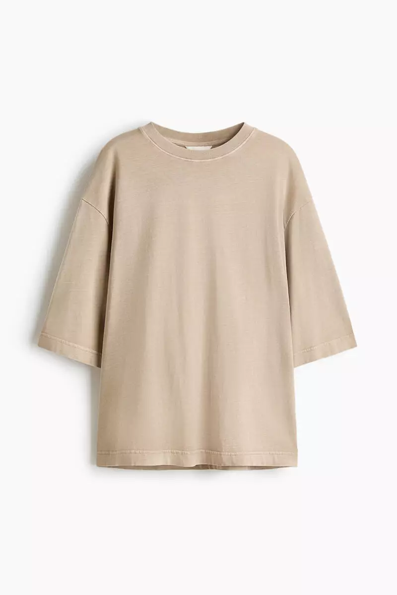 Oversized cotton T-shirt