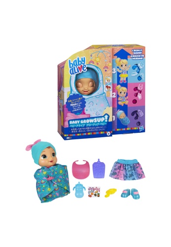 BABY ALIVE Baby Grows Up Doll Newborn to Big Girl 75 Sounds & Phrases New Toy