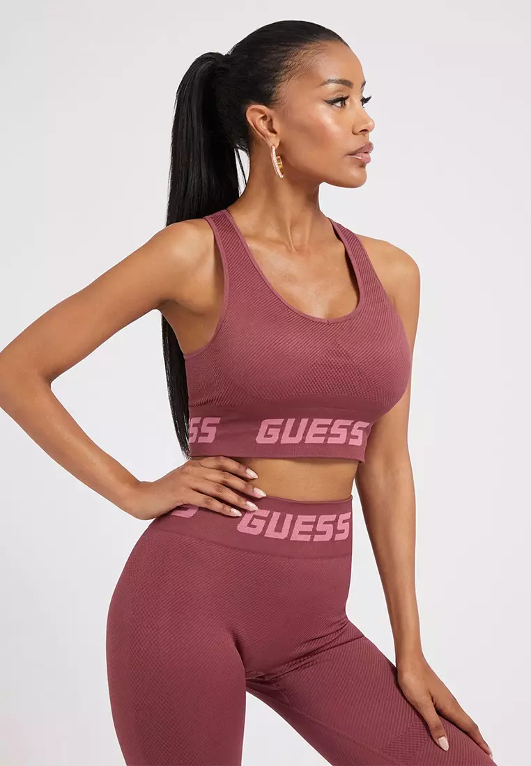 Buy GUESS Trudy Seamless Sleeves Active Top 2024 Online