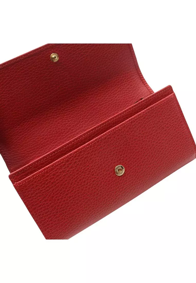 Pre-Loved Gucci Gg Marmont Leather Continental Wallet