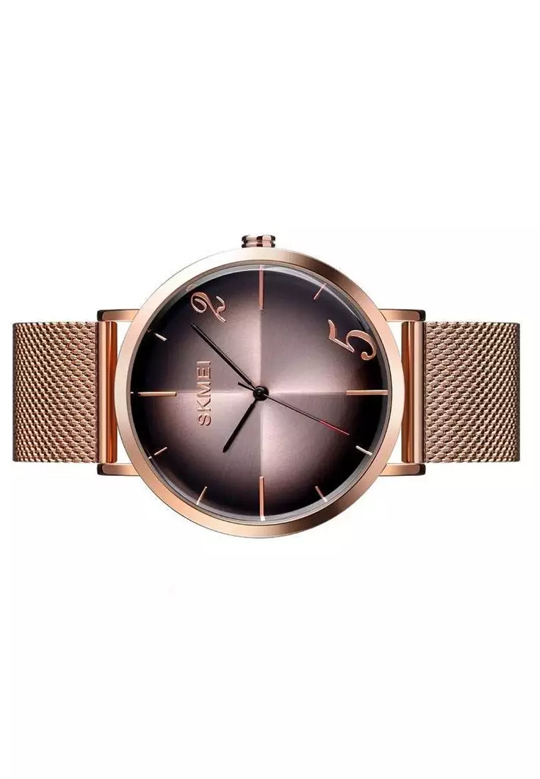 Jam Tangan Casual Analog Pria Strap Tali Material Stainless Steel YP06 ORIGINAL