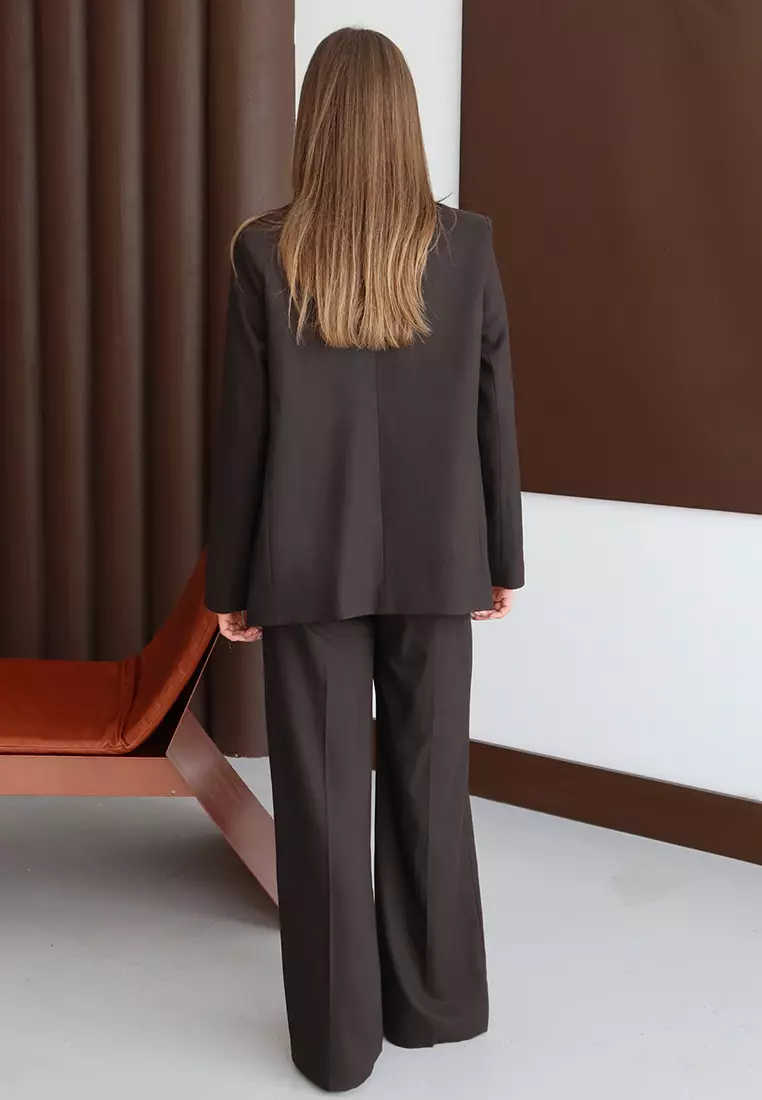 Relaxed Fit Blazer Jacket