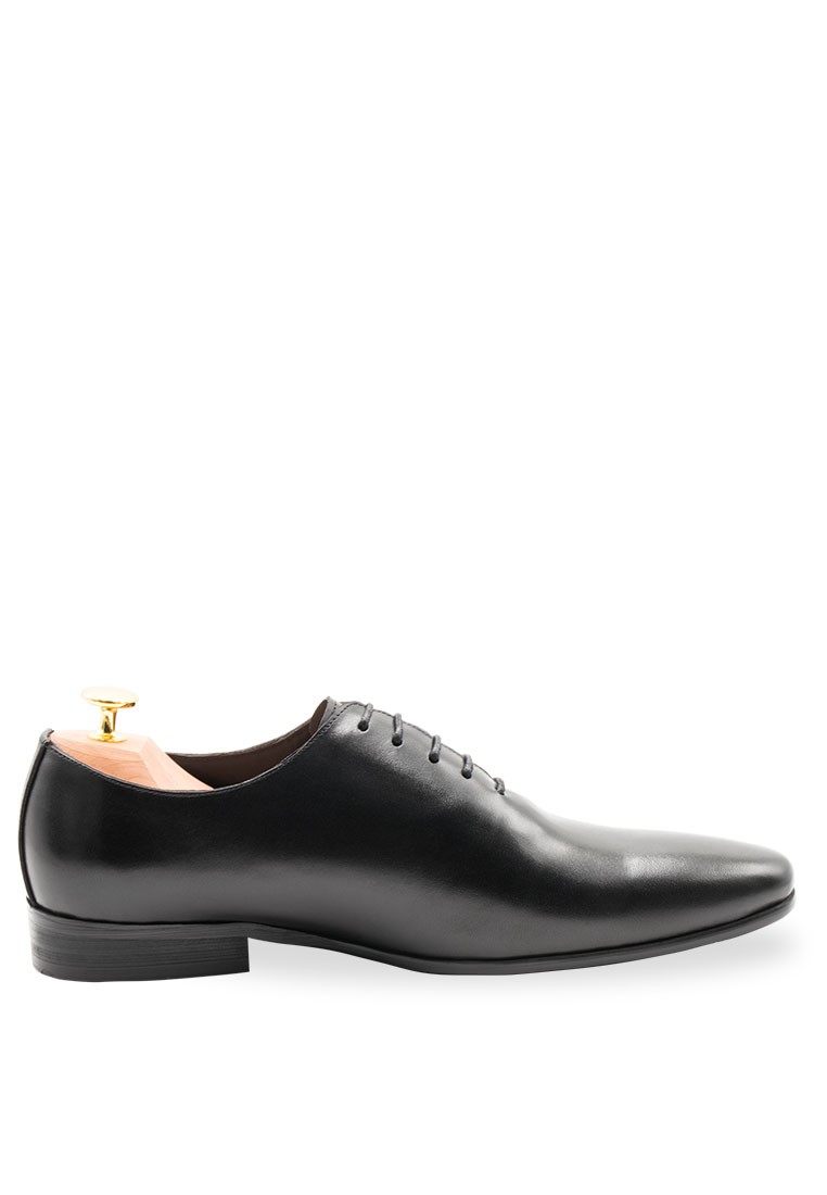 Carlota Blake Stitched Black Oxford