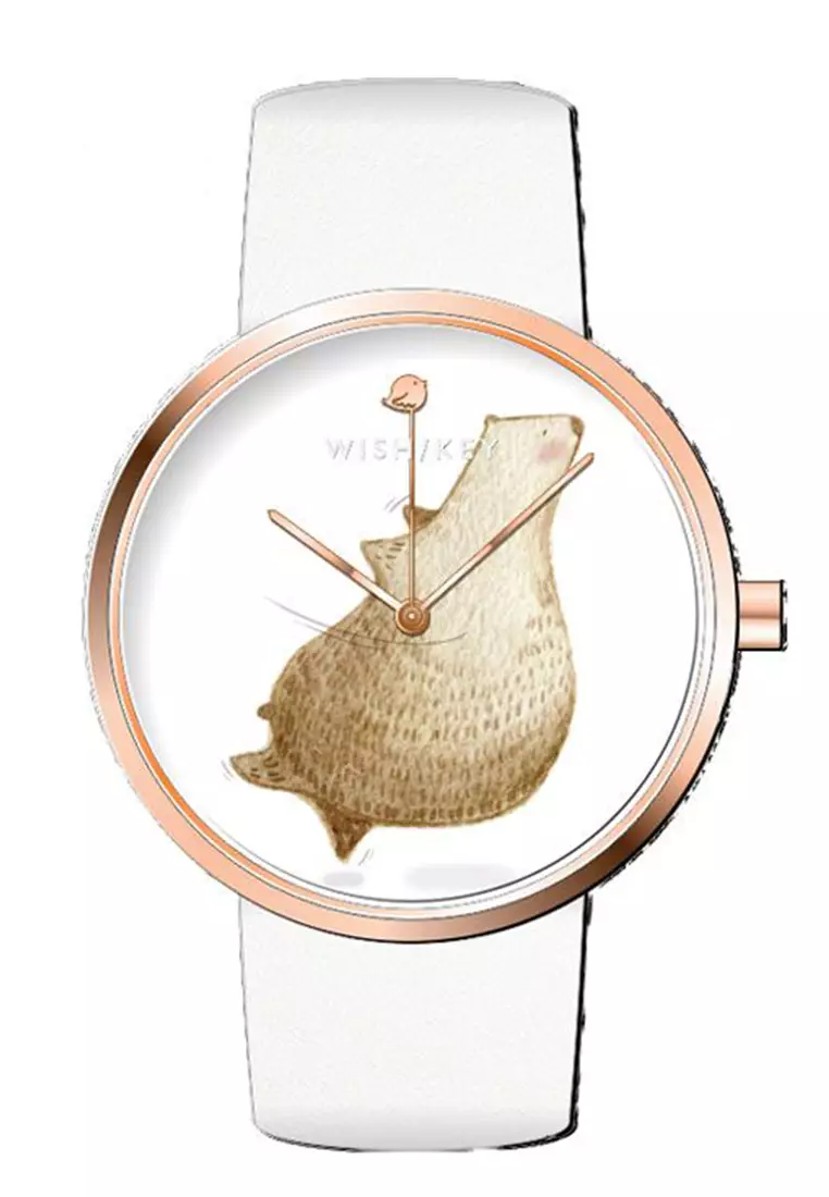 Jam Tangan Wanita WISH WATCH X Big Bear And Bird (BBB) WK3066RG/01C