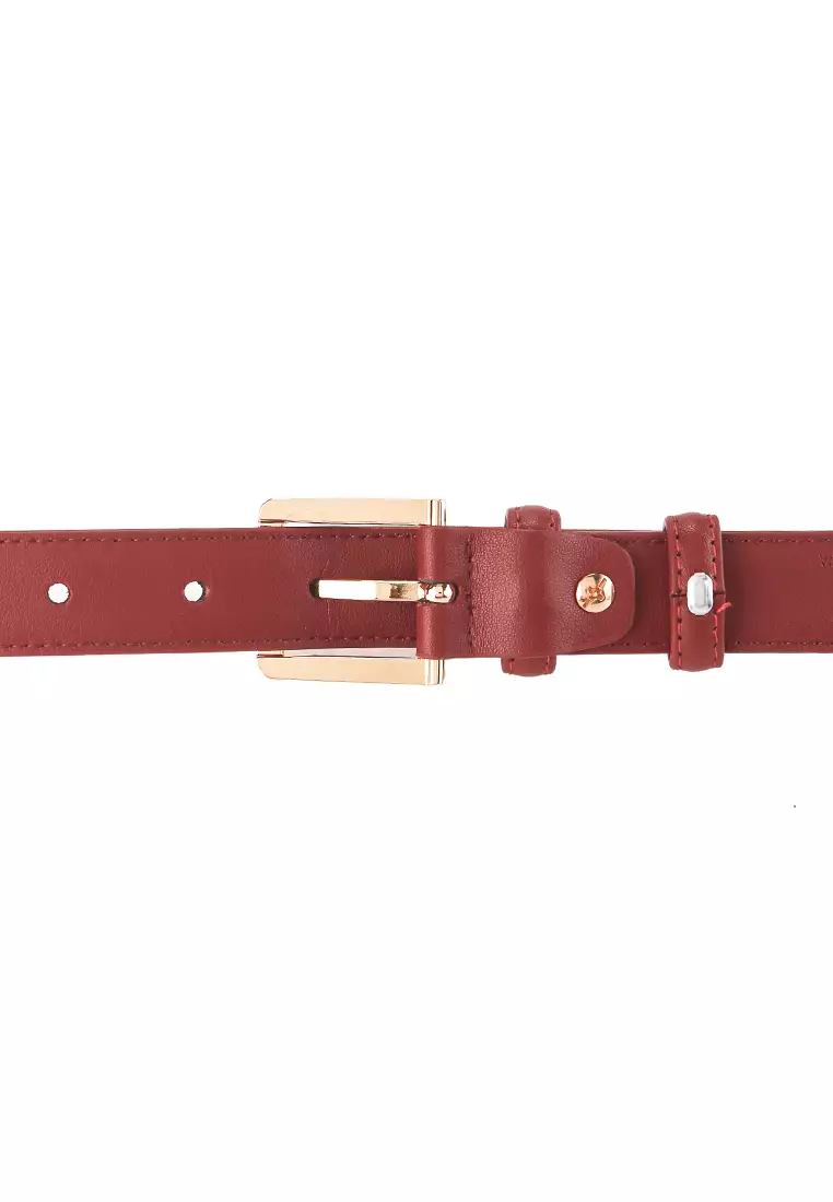 Amber Ladies Leather Pin