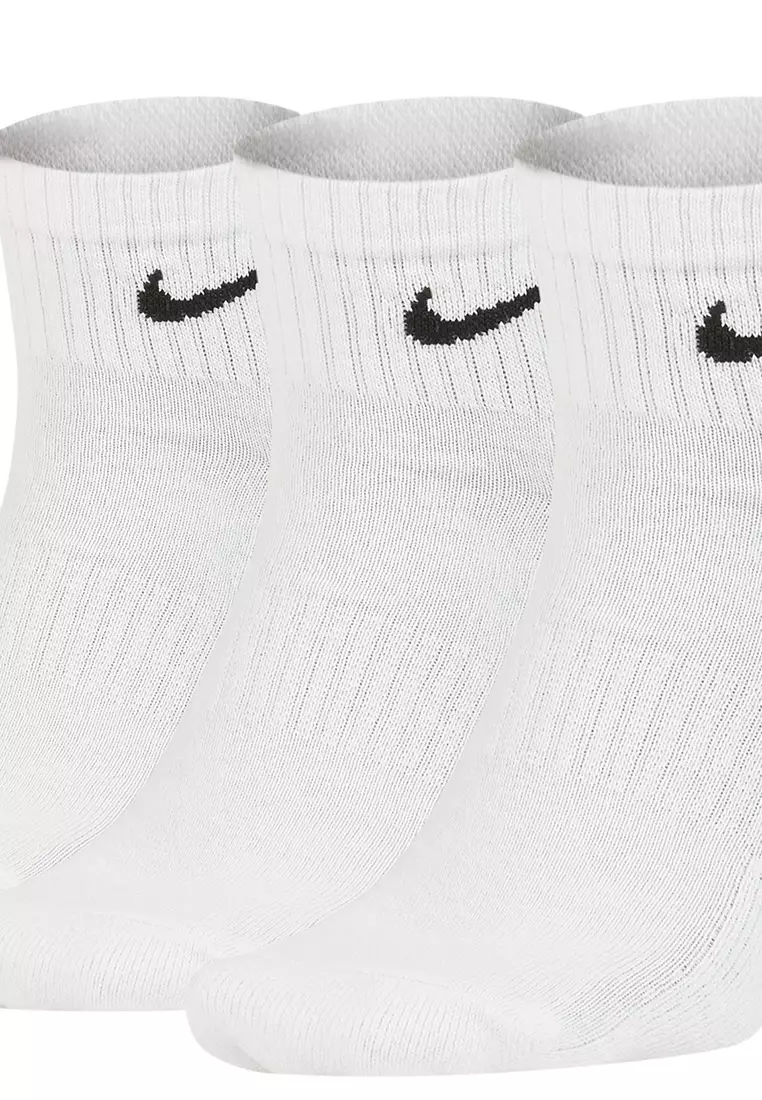 Everyday Cushioned Training Ankle Socks (3 Pairs)