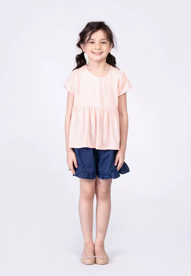 Treehouse Kids Jane Top with Ruffles Detail