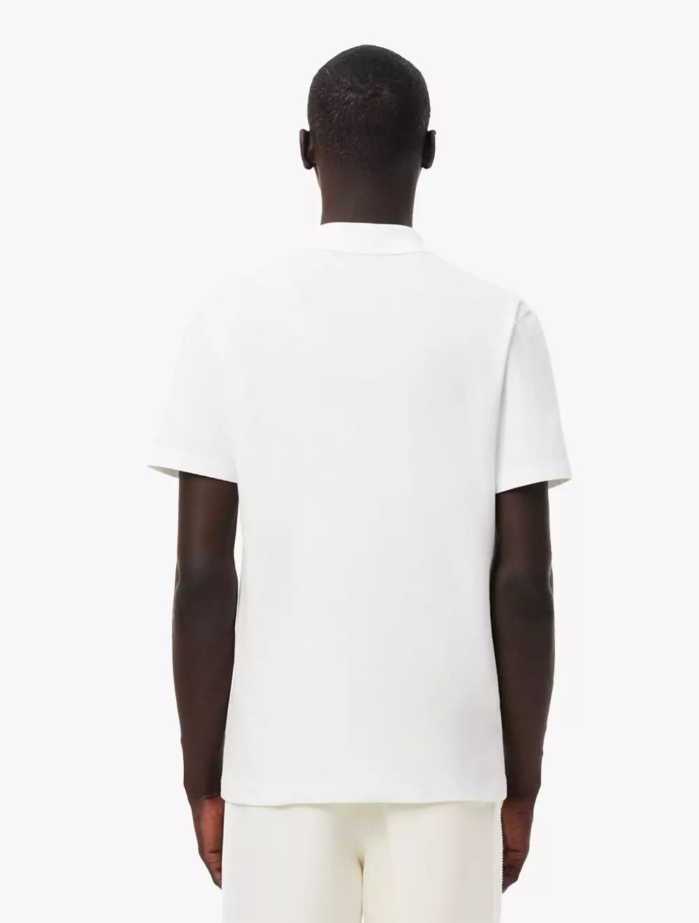 Regular Fit Cotton Polo Shirt - White