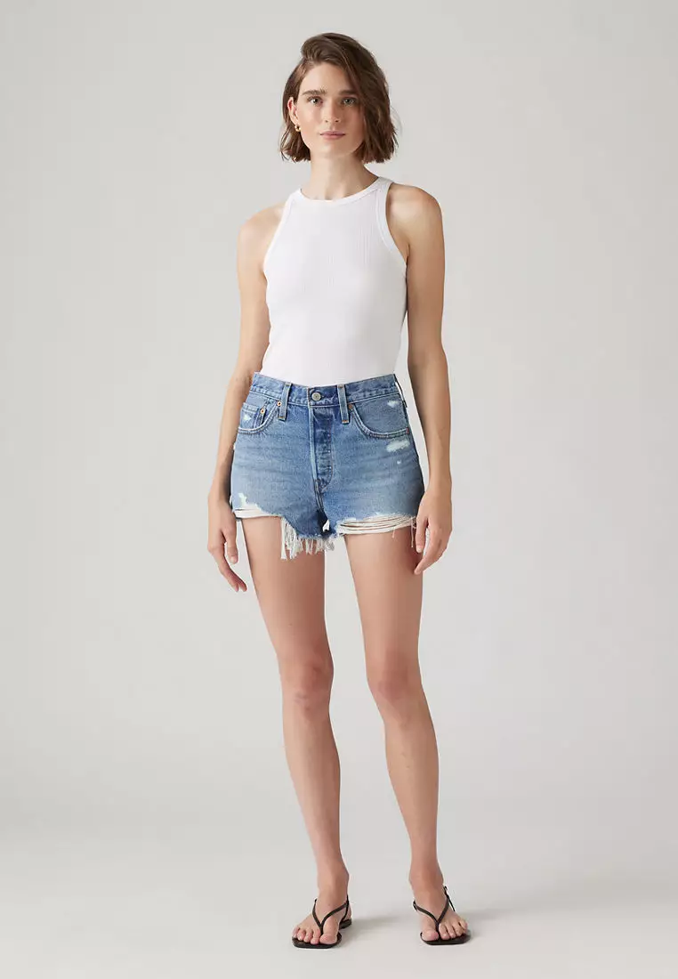 Levi's® Women's 501® Original High-Rise Jean Shorts (56327-0459)