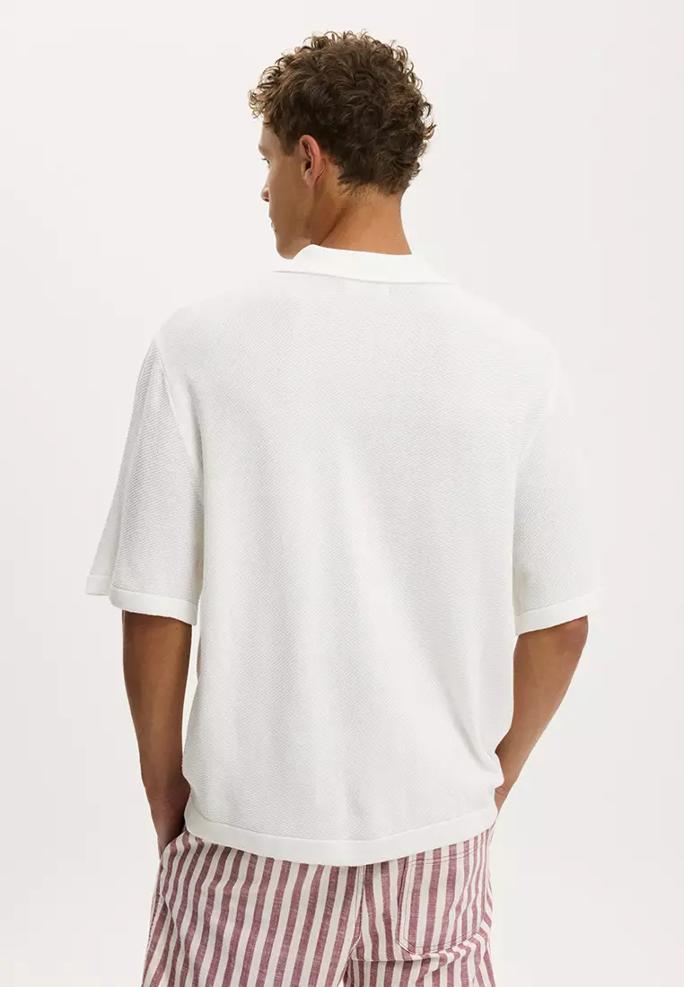 Box Fit Knit Shirt