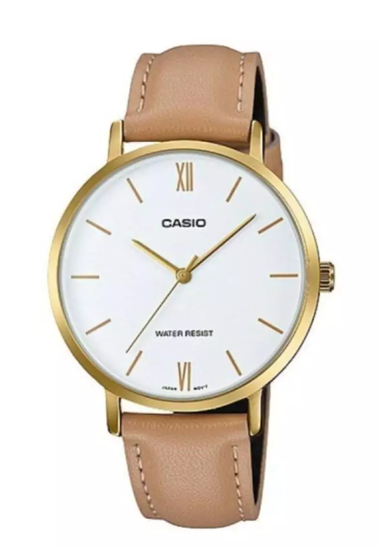 Casio strap kulit outlet
