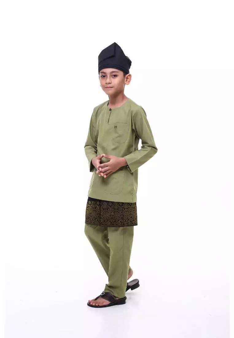 Baju Melayu Teluk Belanga Kids