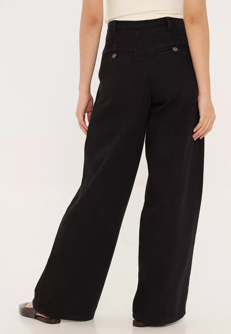 Denim High Rise Wide Leg