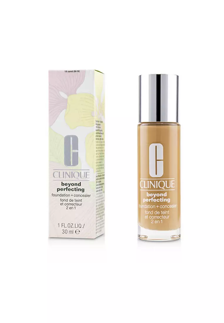 Discount on Clinique  shoes - SKU: Clinique - Beyond Perfecting Foundation & Concealer - # 18 Sand (M-N) 30ml/1oz