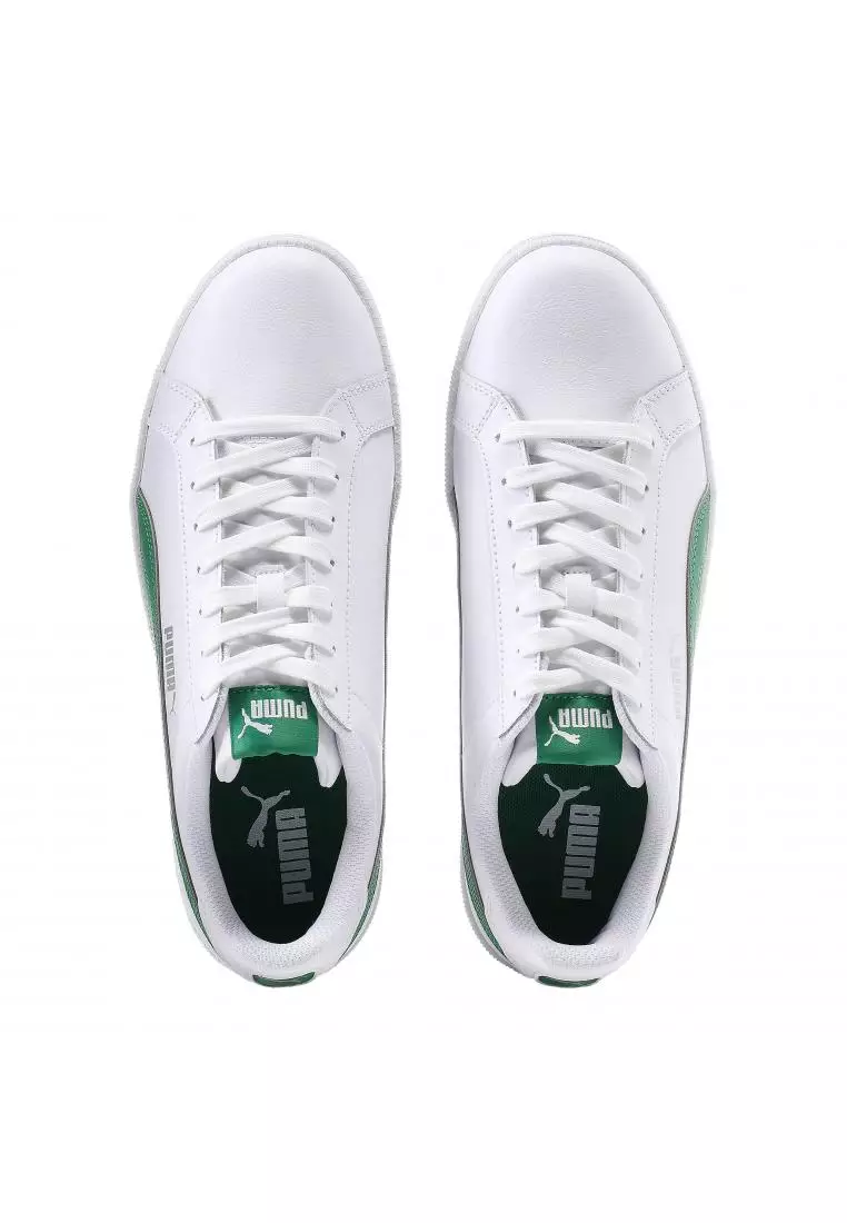 PUMA Unisex Smash Leather Trainers