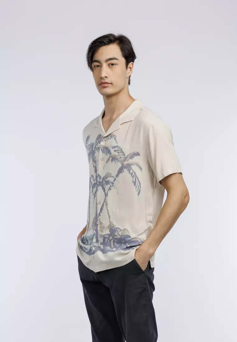 Harley-Davidson Desert Aloha Shirt