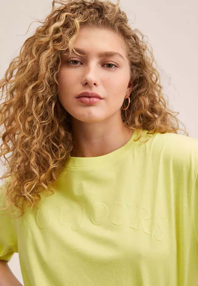 Message Cotton T-Shirt