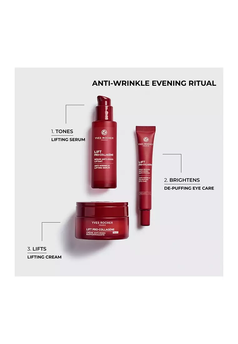 Anti Wrinkle Lifting Day Cream with Plant Collagen & Hyaluronic Acid-50ml All Skin Types