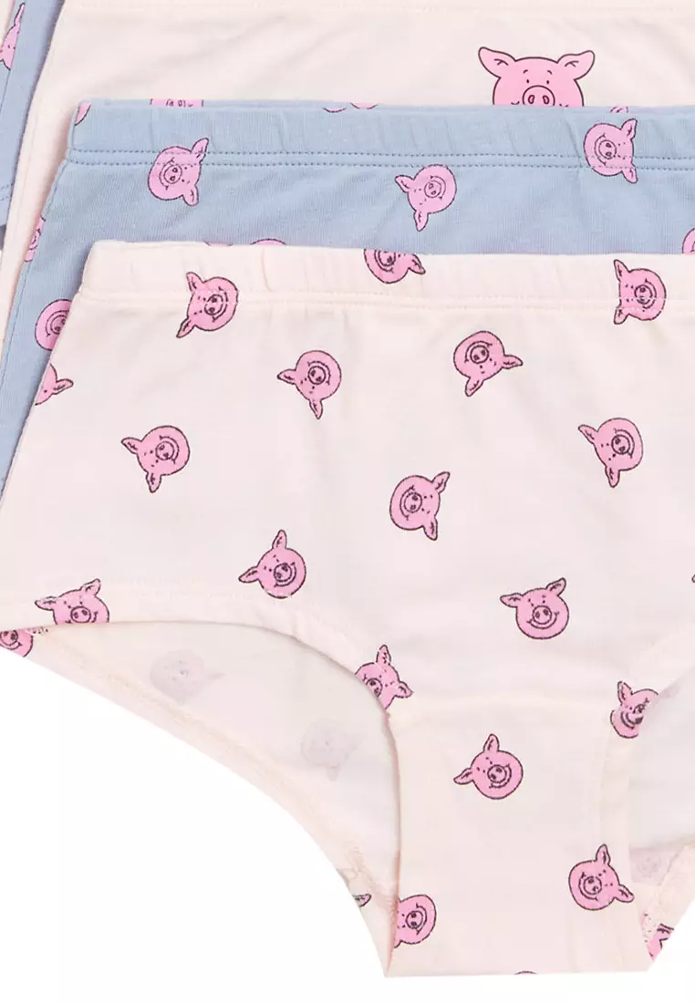 5pk Cotton with Stretch Percy Pig™ Shorts