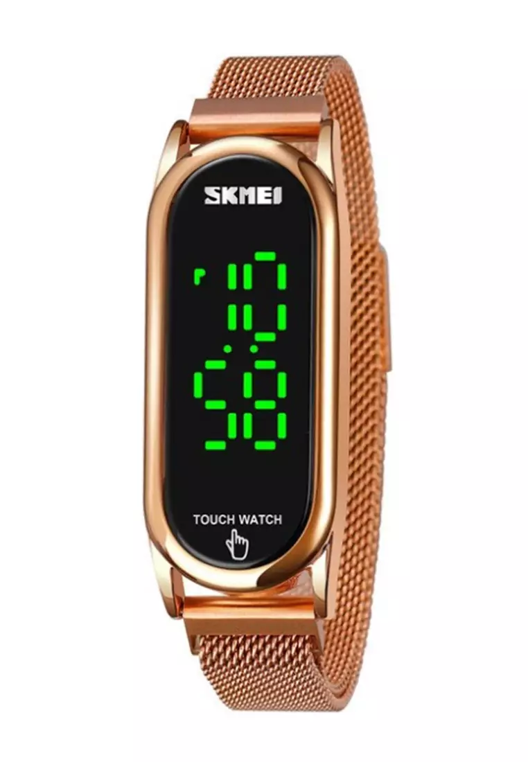 Jam Tangan Digital Pria Waterproof Many Function Strap Tali Material Stainless Steel BY97 ORIGINAL