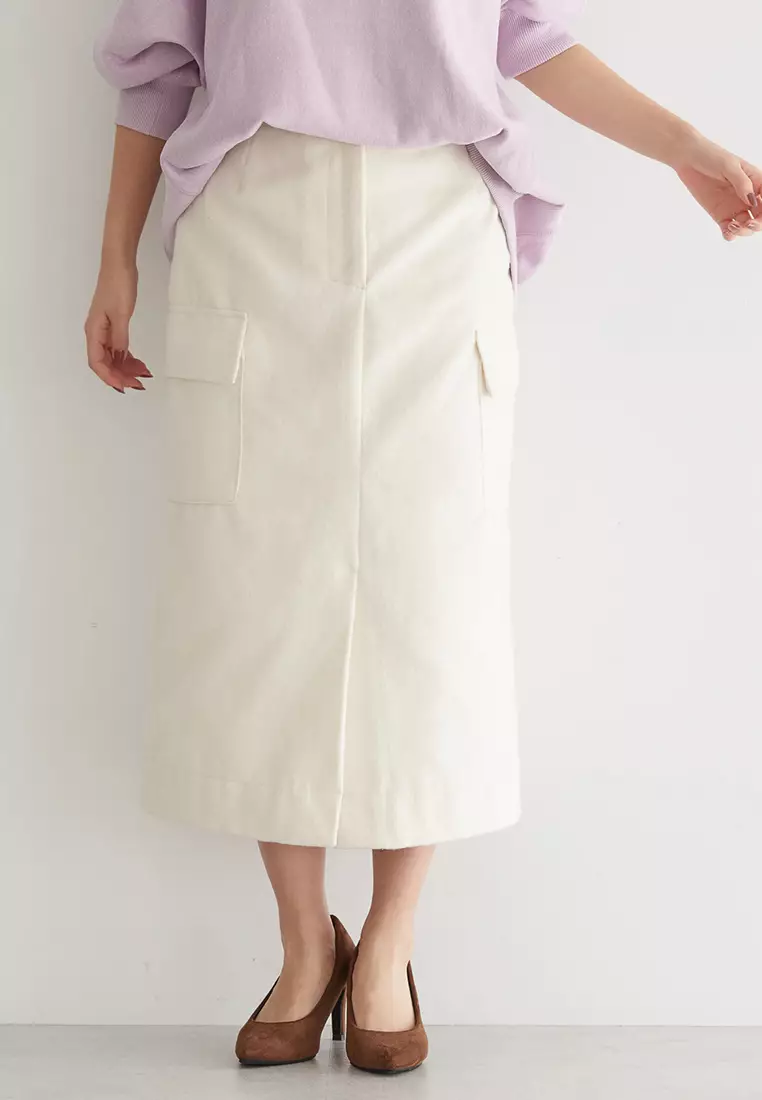 American Holic - Nakajima Patch Flap Tight Skirt