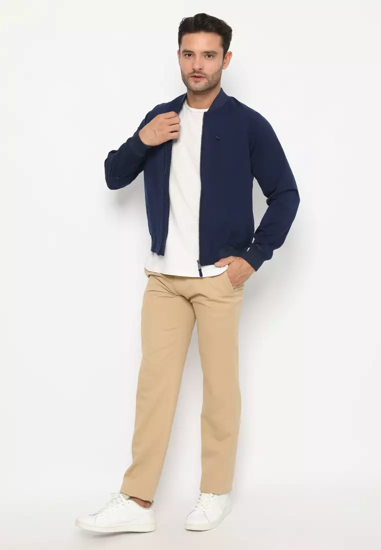Jobb Olympius Jacket Pria Slim Fit Navy