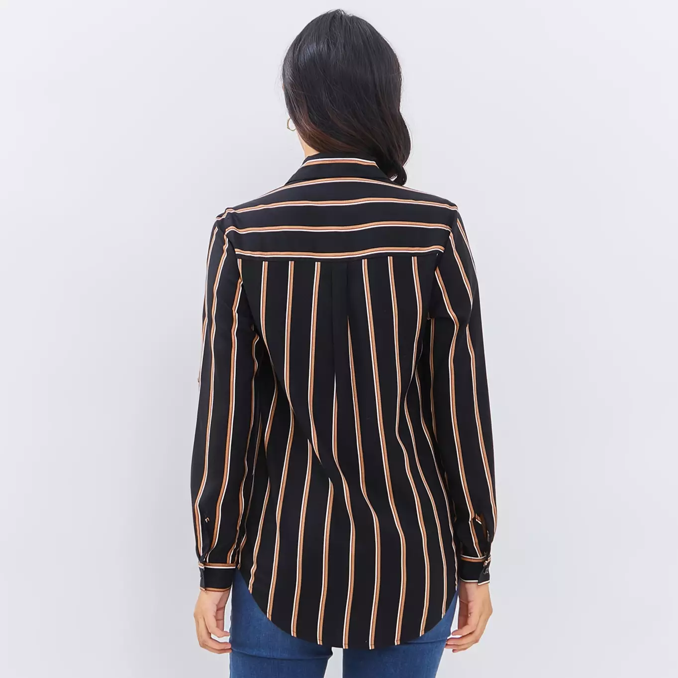 C2 Forces Black Kemeja Casual Wanita