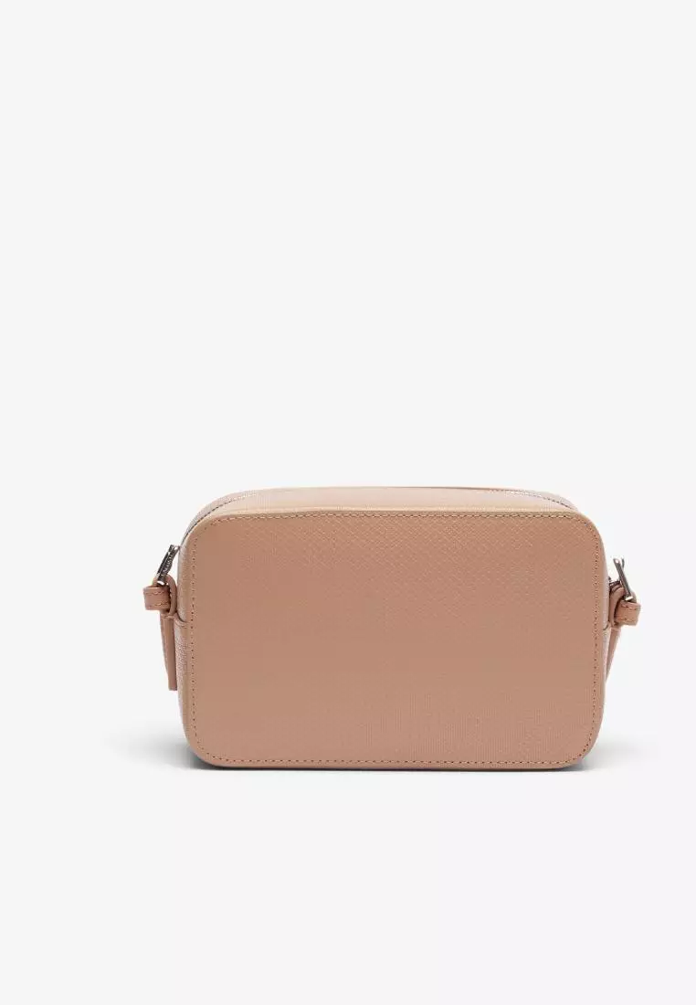 Unisex Chantaco Piqué Leather Small Shoulder Bag